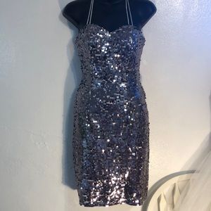 Hannah S size 0 homecoming/cocktail sequin dress